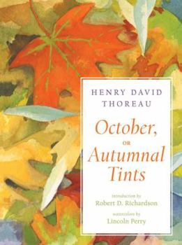 Hardcover October, or Autumnal Tints Book