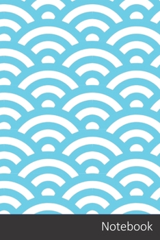 Notebook: Ondas, Océano, Azul, Textura Cuaderno / Diario / Libro de escritura / Notas - 6 x 9 pulgadas (15.24 x 22.86 cm), 150 páginas, superficie brillante. (Spanish Edition)