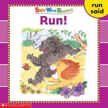 Paperback Sight Word Readers: Run! Book