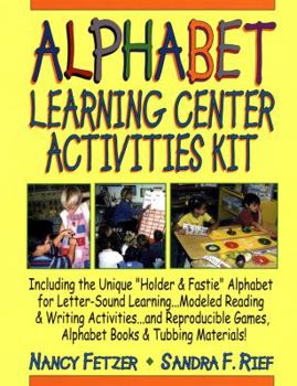 Paperback Alphabet Learning Center Activities Kit Book