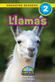 Paperback Llamas: Animals That Make a Difference! (Engaging Readers, Level 2) [Large Print] Book