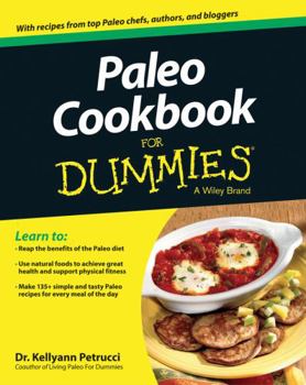 Paperback Paleo Cookbook for Dummies Book