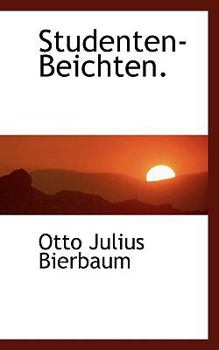 Paperback Studenten-Beichten. Book