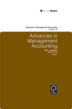 Hardcover Advances in Management Accounting Book