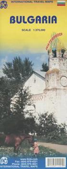 Bulgaria 1:375,000 Travel Map
