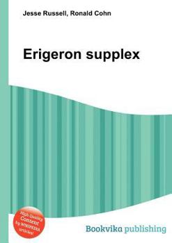 Paperback Erigeron Supplex Book