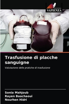 Paperback Trasfusione di placche sanguigne [Italian] Book