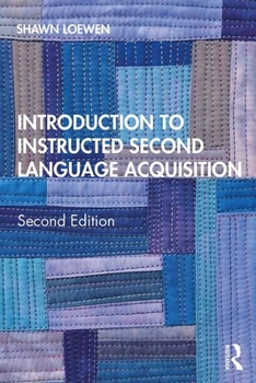 Paperback Introduction to Instructed Second Language Acquisition Book