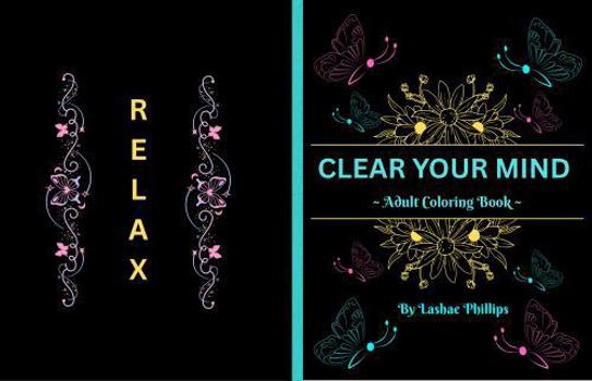 Paperback Clear Your Mind: Adult Coloring Book