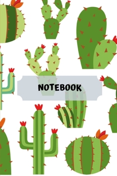 Paperback Notebook: Lined Notebook Journal to write in - Over 100 pages - Cactus 3 Design Book