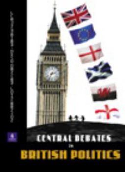 Paperback Central Debates in British Politics Book