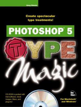 Paperback Photoshop 5 Type Magic [With Contains Stock Photography, Demos, Templates...] Book