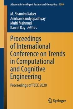 Paperback Proceedings of International Conference on Trends in Computational and Cognitive Engineering: Proceedings of Tcce 2020 Book