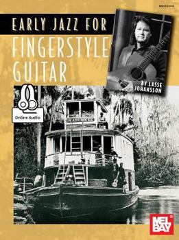 Paperback Early Jazz for Fingerstyle Guitar Book