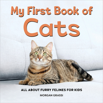 Paperback My First Book of Cats: All about Furry Felines for Kids Book