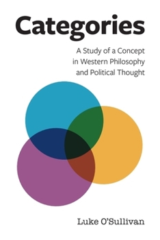 Hardcover Categories: A Study of a Concept in Western Philosophy and Political Thought Book