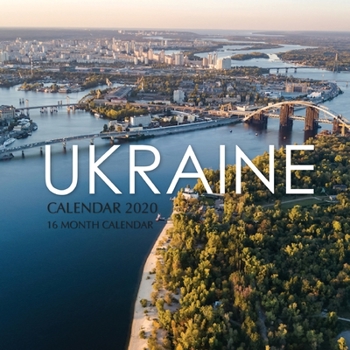 Paperback Ukraine Calendar 2020: 16 Month Calendar Book