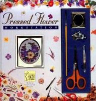 Mass Market Paperback Pressed Flower Workstation [With Dried Flowers, Paper, Etc.] Book
