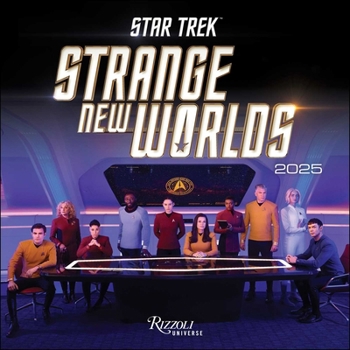 Calendar Star Trek: Strange New Worlds 2025 Wall Calendar Book