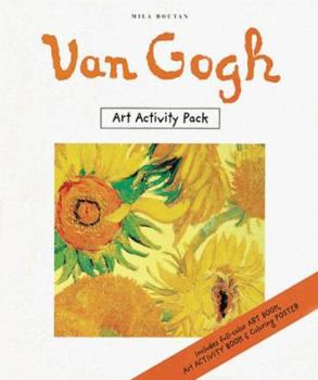 Paperback Art Activity Pack Van Gogh Book