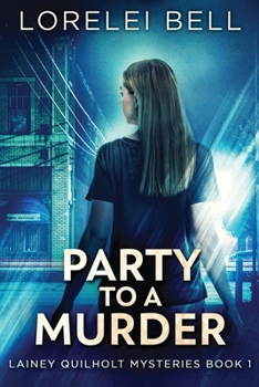 Paperback Party to a Murder [Large Print] Book