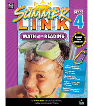 Paperback Math Plus Reading Workbook: Summer Before Grade 4 Book