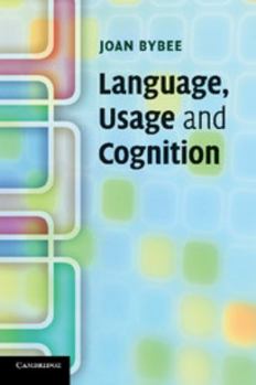 Paperback Language, Usage and Cognition Book