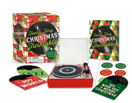 Paperback Teeny-Tiny Christmas Turntable: Includes 3 Holiday Lps to Play! Book