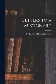 Paperback Letters to a Missionary Book