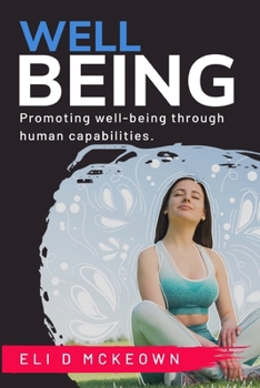 Paperback Promoting well-being through human capabilities Book