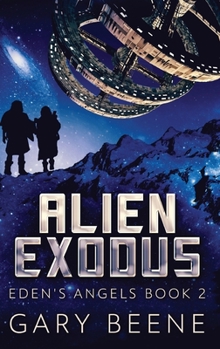 Hardcover Alien Exodus [Large Print] Book