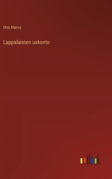 Hardcover Lappalaisten uskonto [Finnish] Book