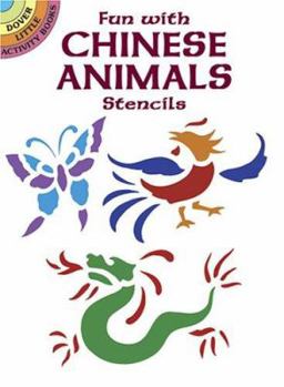 Paperback Fun with Chinese Animals Stencils Book