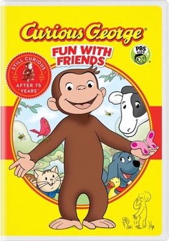 DVD Curious George: Fun with Friends Book