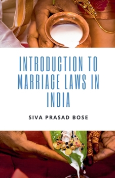 Paperback Introduction to Marriage Laws in India Book