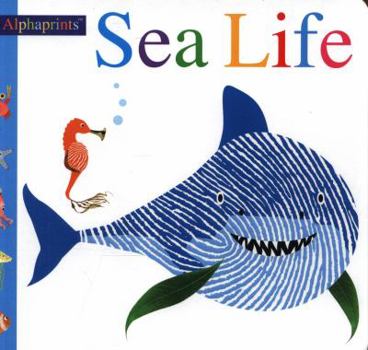 Hardcover Alphaprints Sea Life Book