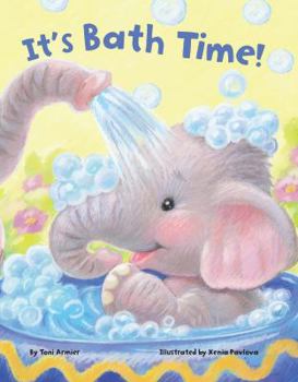 Board book It's Bath Time - Children's Padded Board Book - Bedtime Story Book