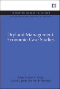 Hardcover Dryland Management: Economic Case Studies Book