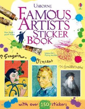 Famous Artists Sticker Book - Book  of the Usborne Sticker Books