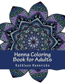 Paperback Henna Coloring Book for Adults Book