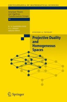 Paperback Projective Duality and Homogeneous Spaces Book