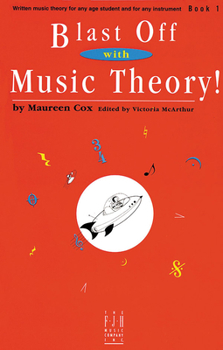 Hardcover Blast Off with Music Theory! Book 1 Book