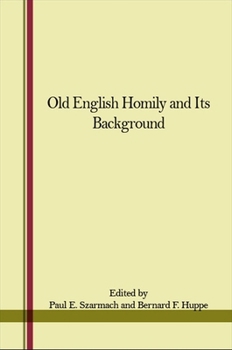 Hardcover Old English Homily and Its Background Book