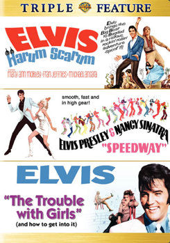 DVD Harum Scarum / Speedway / Trouble With Girls Book