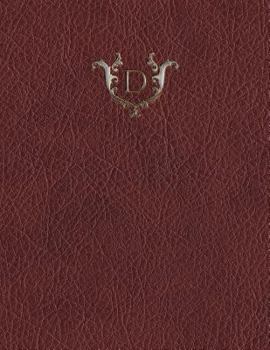 Paperback Monogram "D" Grid Sketchbook Book