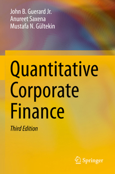 Paperback Quantitative Corporate Finance Book