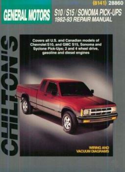 Paperback Chevrolet S10, S15, Sonoma, and Pick-Ups, 1982-93 Book