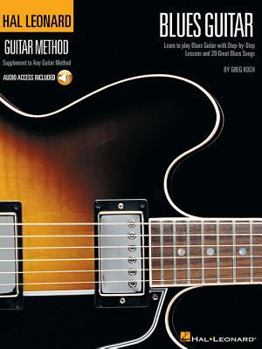 Paperback Hal Leonard Guitar Method - Blues Guitar Book/Online Audio Book