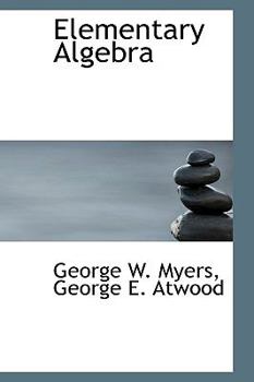 Paperback Elementary Algebra Book