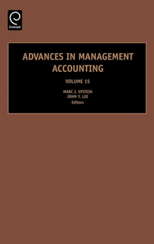 Hardcover Advances in Management Accounting Book